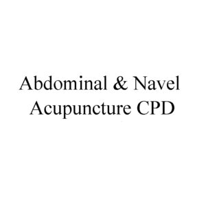 Abdominal & Navel Acupuncture (CPD)
